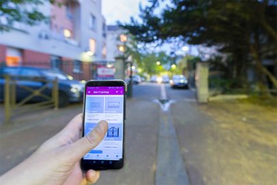 Parking Tramway Moulin Vert - allée des Horticulteurs - Chevilly Larue