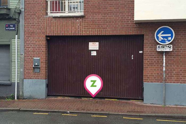 Lille - Wazemmes - Estudines - Parking réservable en ligne - Lille