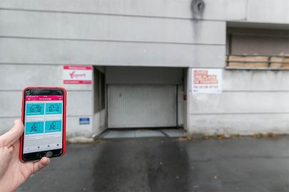 Parking Collège Pierre Mendès France - rue de Noisy le Sec - Paris 20