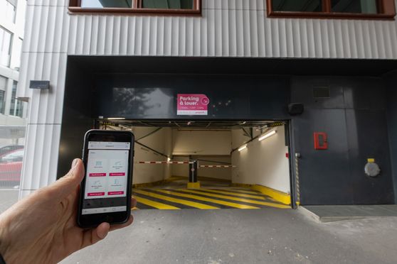 Vignette parking Square Hannah Arendt - rue Elsa Triolet - Paris 20