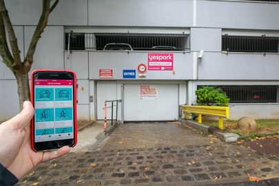 Parking Aire Victor Hugo - rue Charles Calmus - Gentilly