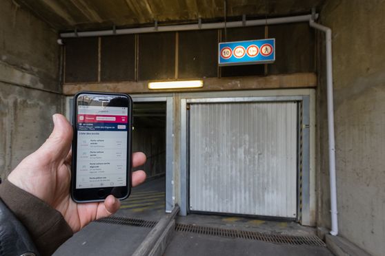 Vignette parking Métro Riquet - allée des Orgues de Flandre - Paris 19