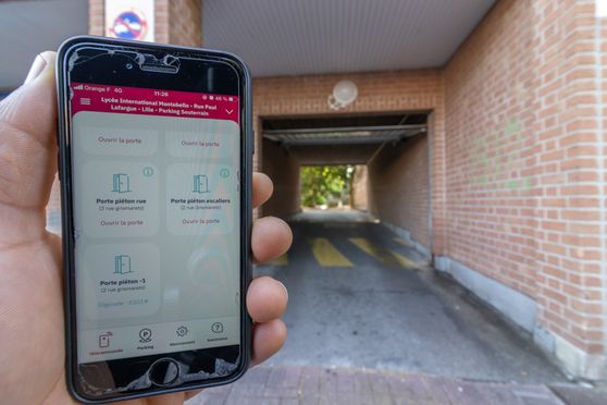 Vignette parking Lycée International Montebello - rue Paul Lafargue - Lille