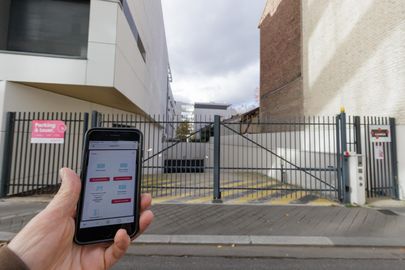 Parking Cimetière La Cerisaie de Colombes - rue de Mantes