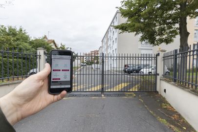 Vignette parking Bibliothèque Jacques Brel - rue Gramme - La Garenne Colombes
