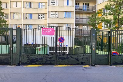 Parking Parc du Pont de Flandre - rue de Cambrai - Paris 19