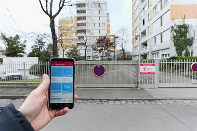 Parking Tramway La Ferme - rue du Mai - Bobigny