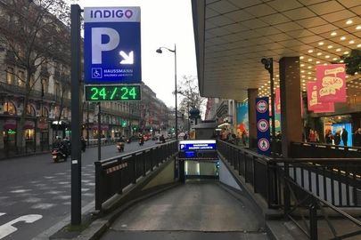 Vignette parking 48 boulevard Haussmann - Galeries Lafayette