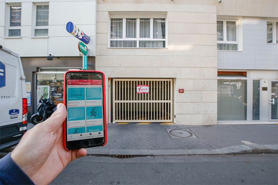 Vignette parking André Citroën - Cauchy - Paris 15