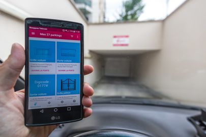 Vignette parking RER Bussy Saint Georges - rue du Souvenir Français