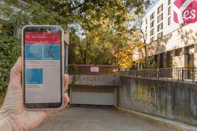 Parking Métro Mairie d'Ivry - avenue Danielle Casanova - Ivry sur Seine