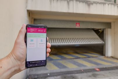 Parking Métro Saxe Gambetta - rue Louis Dansard - Lyon 7