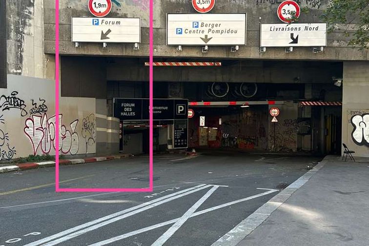 Paris - Châtelet - Forum des Halles - Parking réservable en ligne - Paris