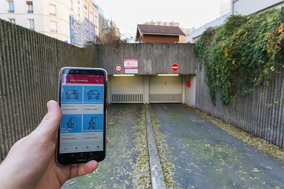 Vignette parking Clinique vétérinaire - rue des Suisses - Paris 14