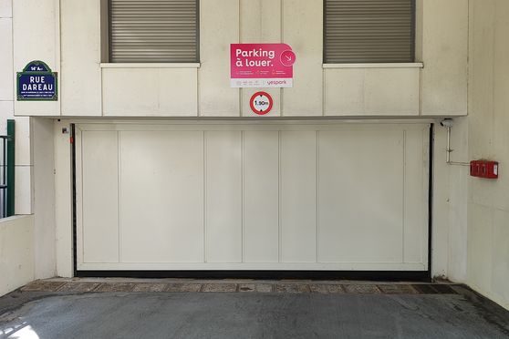 Vignette parking Dr Luc Nabet - rue Dareau - Paris 14