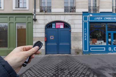 Parking Métro Louvre - Rivoli - rue Berger - Paris 1