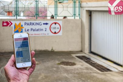 Parking Arène du Palio - allée du Palatin - Istres - Haut