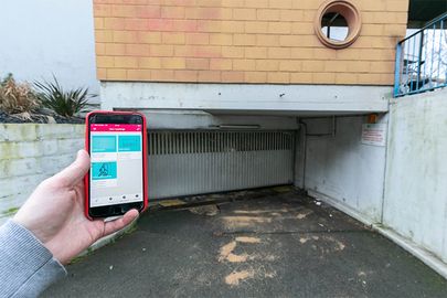 Parking Métro Villejuif-Louis Aragon - sentier Benoit Malon