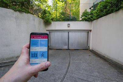 Parking Gare Saint Cloud - rue de Buzenval