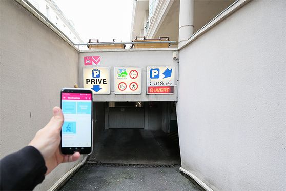 Vignette parking Place Aristide Briand - rue George V - Eaubonne