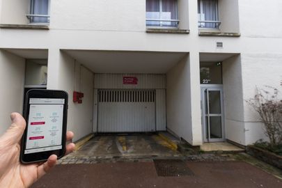Parking Médiathèque Jacques Baumel - rue du Docteur Zamenhof - Rueil Malmaison