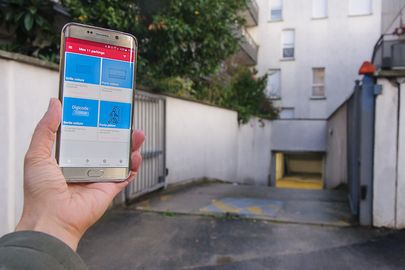 Parking Médiathèque Romain-Rolland - Romainville