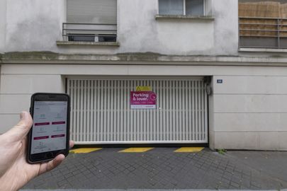 Parking Métro Porte de Saint-Ouen - rue de la Moskova - Paris 18