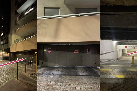 Vignette parking Victor Hugo - rue de Bezons - Courbevoie