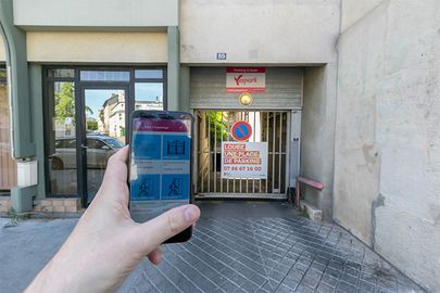 Parking Métro Pernety - rue Bernard de Ventadour - Pernety - Paris 14