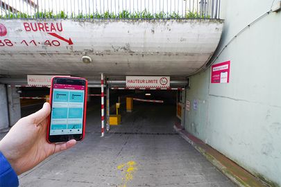 Parking Gare Rosa Parks - rue Gaston Tessier - Paris 19