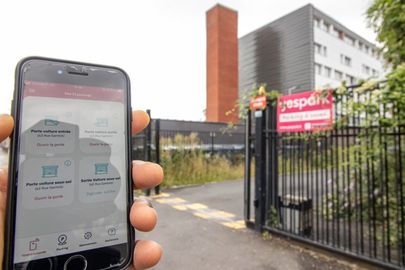 Parking Collège Verlaine - rue d'Arsonval Thumesnil - Lille